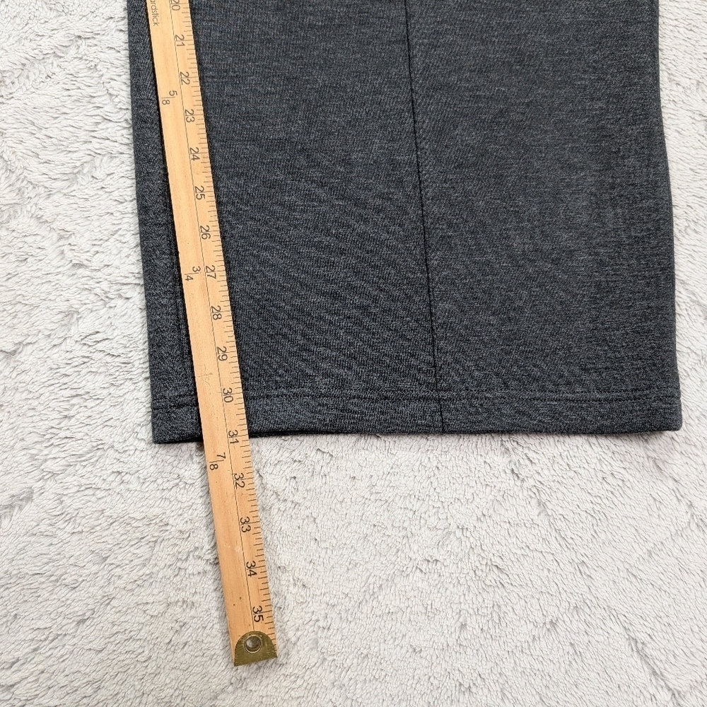 Spanx Pants Womens 3X Gray Heather AirEssentials Brushed Straight Wide Leg - Picture 6 of 10
